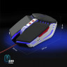 Мышь Oklick 999G TOMAHAWK, игровая, оптическая, проводная, USB, черный и серебристый [1102293]