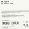 Флешка USB Hikvision M200R 32ГБ, USB2.0, черный [hs-usb-m200r/32g]