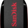 Флешка USB Sandisk Cruzer Blade 64ГБ, USB2.0, черный и красный [sdcz50-064g-b35]