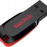 Флешка USB Sandisk Cruzer Blade 64ГБ, USB2.0, черный и красный [sdcz50-064g-b35]
