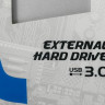Внешний диск HDD NETAC K338, 2ТБ, серебристый [nt05k338n-002t-30sl]