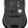 Мышь Oklick 485MW, оптическая, беспроводная, USB, черный и синий [997826]
