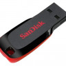 Флешка USB Sandisk Cruzer Blade 128ГБ, USB2.0, черный и красный [sdcz50-128g-b35]
