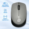 Мышь Oklick 486MW, оптическая, беспроводная, USB, черный и серый [1196552]