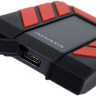 Внешний диск HDD A-Data DashDrive Durable HD710Pro, 2ТБ, красный [ahd710p-2tu31-crd]