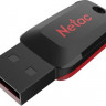 Флешка USB NETAC U197 64ГБ, USB2.0, черный и красный [nt03u197n-064g-20bk]