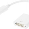 Переходник Display Port DisplayPort (m) - DVI (f), белый
