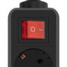 Сетевой фильтр Buro 500SH-1.8-UPS-B, 1.8м, черный