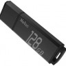 Флешка USB NETAC U351 128ГБ, USB2.0, серый [nt03u351n-128g-20bk]