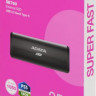 Внешний диск SSD A-Data SE760, 256ГБ, черный [ase760-256gu32g2-cbk]