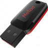 Флешка USB NETAC U197 128ГБ, USB2.0, черный и красный [nt03u197n-128g-20bk]