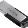 Флешка USB Sandisk Cruzer Ultra Flair 128ГБ, USB3.0, серебристый и черный [sdcz73-128g-g46]