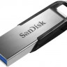 Флешка USB Sandisk Cruzer Ultra Flair 128ГБ, USB3.0, серебристый и черный [sdcz73-128g-g46]
