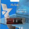 Флешка USB NETAC U182 16ГБ, USB3.0, красный и черный [nt03u182n-016g-30re]