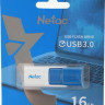Флешка USB NETAC U182 16ГБ, USB3.0, синий и белый [nt03u182n-016g-30bl]