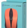Мышь Oklick 675MW, оптическая, беспроводная, USB, черный и оранжевый [1025920]