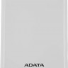 Внешний диск HDD A-Data HV620S, 1ТБ, белый [ahv620s-1tu31-cwh]