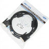 Кабель DVI DVI-D (m) - DVI-D (m), GOLD , ферритовый фильтр , 1.8м, черный