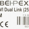 Кабель DVI DVI-D (m) - DVI-D (m), GOLD , ферритовый фильтр , 1.8м, черный