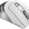 Мышь A4TECH Fstyler FB35S, оптическая, беспроводная, USB, белый и серый [fb35s usb icy white]
