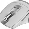 Мышь A4TECH Fstyler FB35S, оптическая, беспроводная, USB, белый и серый [fb35s usb icy white]