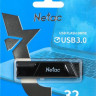 Флешка USB NETAC U336 32ГБ, USB3.0, черный [nt03u336s-032g-30bk]