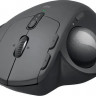 Трекбол Logitech Trackball MX Ergo, оптическая, беспроводная, USB, графитовый [910-005182]