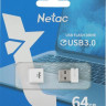 Флешка USB NETAC U116 64ГБ, USB3.0, белый [nt03u116n-064g-30wh]