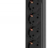 Сетевой фильтр Buro 600SH-16-1.8-B, 1.8м, черный