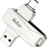 Флешка USB NETAC U782C 64ГБ, USB3.0, серый [nt03u782c-064g-30pn]