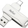 Флешка USB NETAC U782C 64ГБ, USB3.0, серый [nt03u782c-064g-30pn]