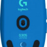 Мышь Logitech G305 Lightspeed, игровая, оптическая, беспроводная, USB, синий [910-006014]