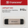 Флешка USB Transcend Jetflash 930С 512ГБ, USB3.0, золотистый и черный [ts512gjf930c]
