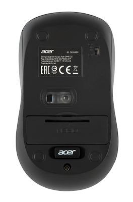 Мышь Acer OMR132, оптическая, беспроводная, USB, синий и черный [zl.mceee.01f]