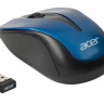 Мышь Acer OMR132, оптическая, беспроводная, USB, синий и черный [zl.mceee.01f]