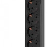 Сетевой фильтр Buro 800SH-5-B, 5м, черный