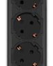 Сетевой фильтр Buro 800SH-5-B, 5м, черный