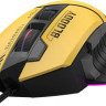 Мышь A4TECH Bloody W95 Max Sports, игровая, оптическая, проводная, USB, желтый и серый [w95 max sports lime]