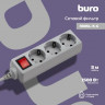 Сетевой фильтр Buro BU-SP1.8_USB_2A-W, 1.8м, белый