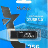 Флешка USB NETAC U351 256ГБ, USB3.0, серый [nt03u351n-256g-30bk]