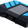 Внешний диск HDD A-Data DashDrive Durable HD710Pro, 2ТБ, синий [ahd710p-2tu31-cbl]