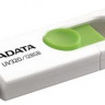 Флешка USB A-Data UV320 128ГБ, USB3.2, белый и зеленый [auv320-128g-rwhgn]