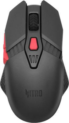 Мышь Acer Nitro OMR305, игровая, оптическая, беспроводная, USB, черный [zl.mcecc.020]