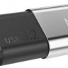 Флешка USB NETAC US2 512ГБ, USB3.1, черный и серебристый [nt03us2n-512g-32sl]