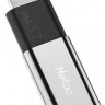 Флешка USB NETAC US2 512ГБ, USB3.1, черный и серебристый [nt03us2n-512g-32sl]
