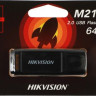 Флешка USB Hikvision M210P 64ГБ, USB2.0, черный [hs-usb-m210p/64g]