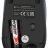 Мышь Oklick 565MW glossy, оптическая, беспроводная, USB, черный и серебристый [1103661]