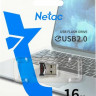 Флешка USB NETAC UM81 16ГБ, USB2.0, черный [nt03um81n-016g-20bk]