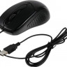 Мышь Oklick 305M, оптическая, проводная, USB, черный [412850]