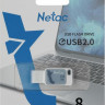 Флешка USB NETAC UA31 8ГБ, USB2.0, синий [nt03ua31n-008g-20bl]